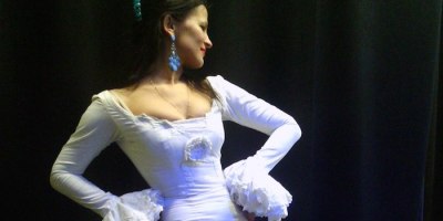 Ольга Пшеницына в финале фестиваля фламенко