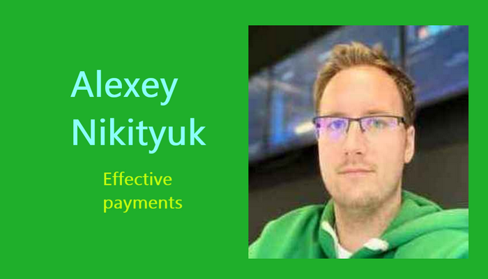 Alexey Nikityuk. Charm of payments